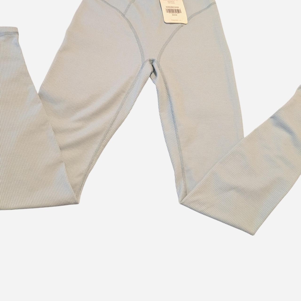 Fabletics Leggings Womens‎ Small Tall Crystal Lounge Waffle High Waisted NEW